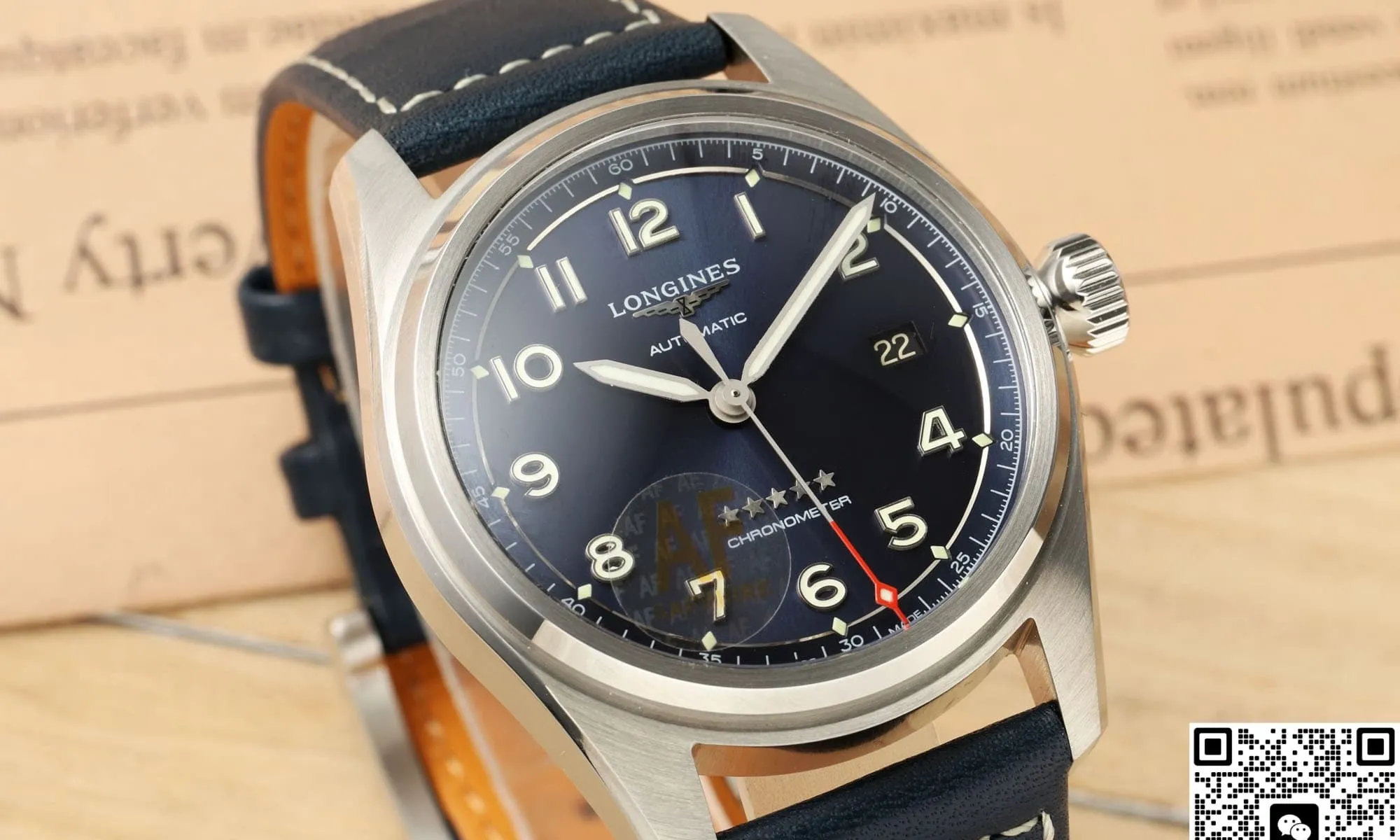 AF Factory Longines Spirit L3.810.4.93.0 1:1 Best Edition Replica Watch